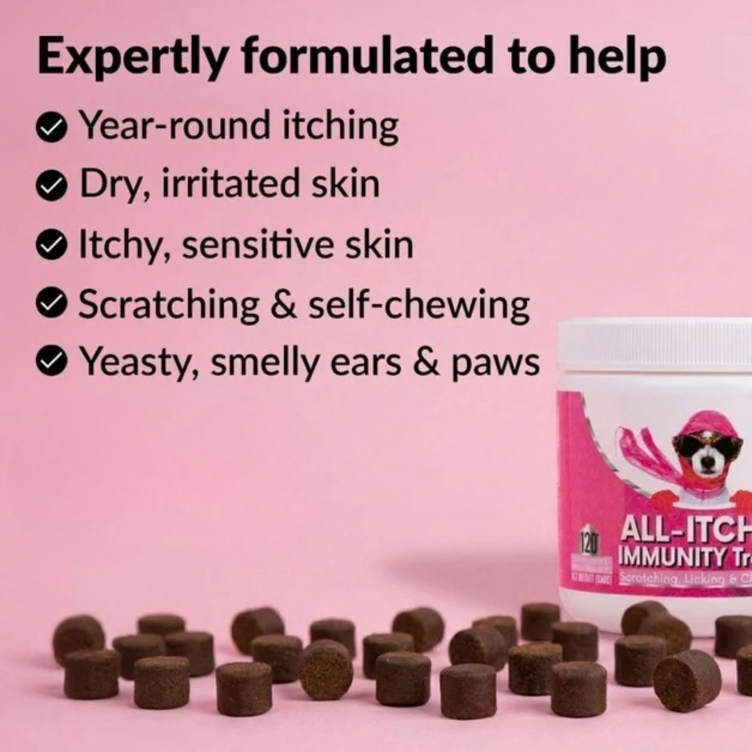 Skin & Itch Relief Chews – 120 Tasty Treats