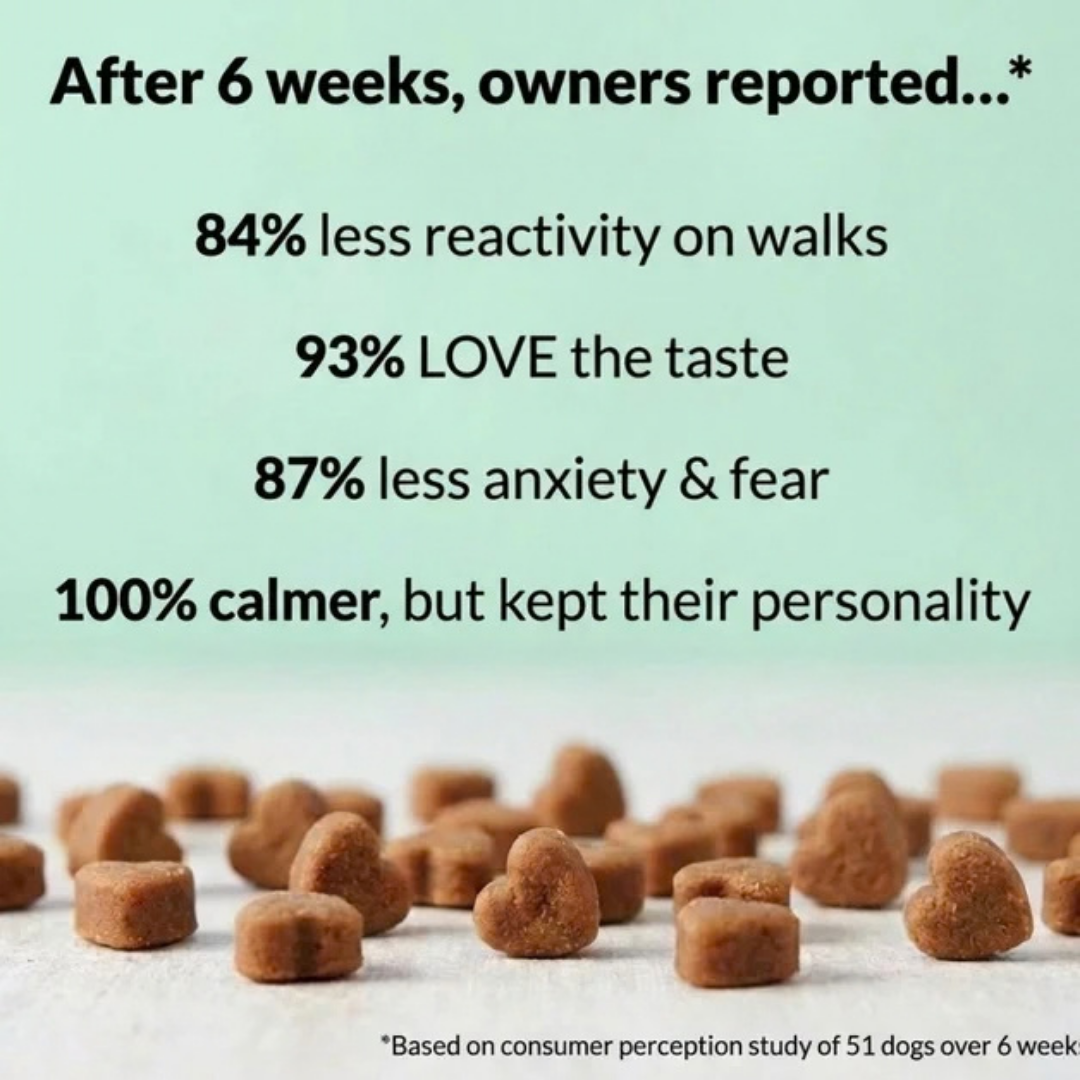 Stress, Anxiety & Fear Relief - 120 Tasty Calming Treats