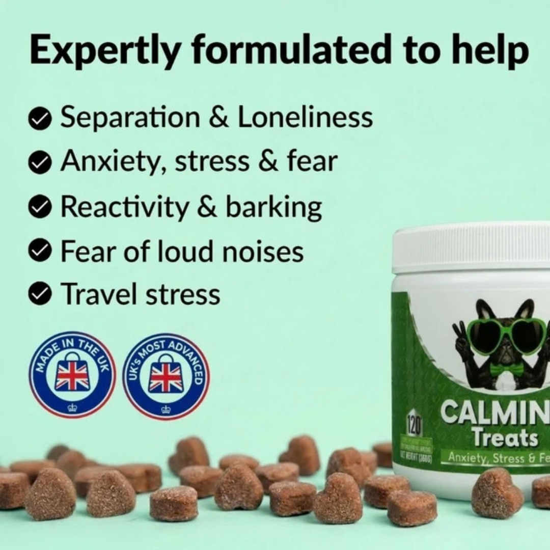 Stress, Anxiety & Fear Relief - 120 Tasty Calming Treats